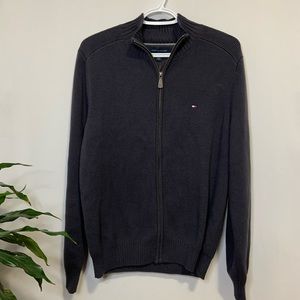 Tommy Hilfiger Zip-Up Knit Sweater